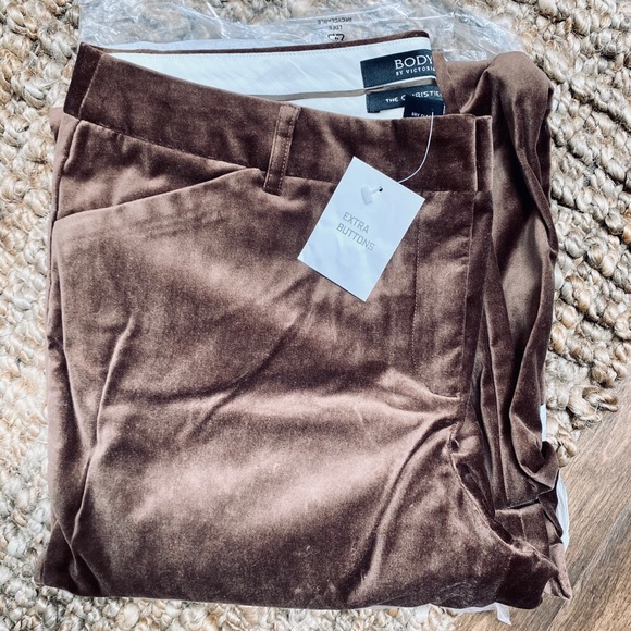NWT Victoria Secret Christie Fit BROWN Pants - Picture 2 of 3